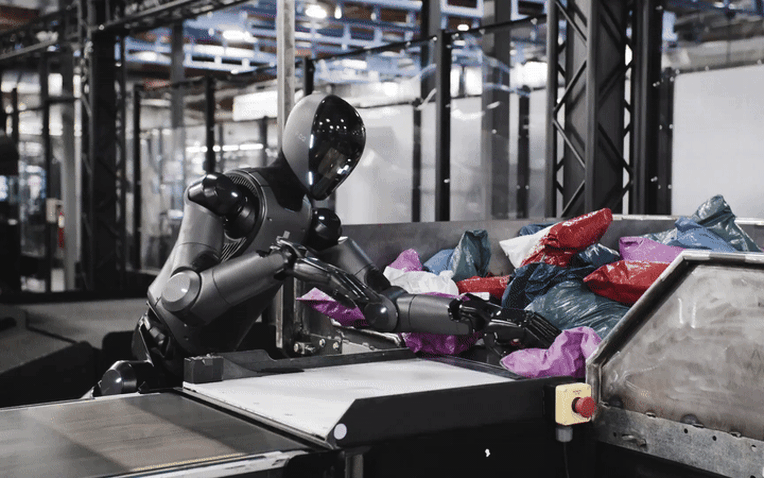 Robot hình người đang "tiến hóa" nhanh chưa từng thấy: tốc độ làm việc tăng 20% chỉ sau 4 tháng, dù tác vụ phức tạp hơn- Ảnh 1. Robot hình người đang "tiến hóa" nhanh chưa từng thấy: tốc độ làm việc tăng 20% chỉ sau 4 tháng, dù tác vụ phức tạp hơn- Ảnh 1.