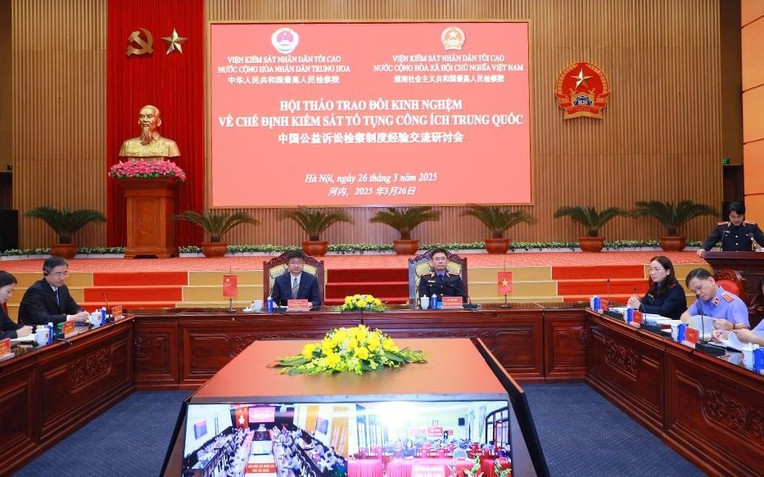 Hội thảo trao đổi kinh nghiệm về Chế định kiểm sát tố tụng công ích Trung Quốc Hội thảo trao đổi kinh nghiệm về Chế định kiểm sát tố tụng công ích Trung Quốc