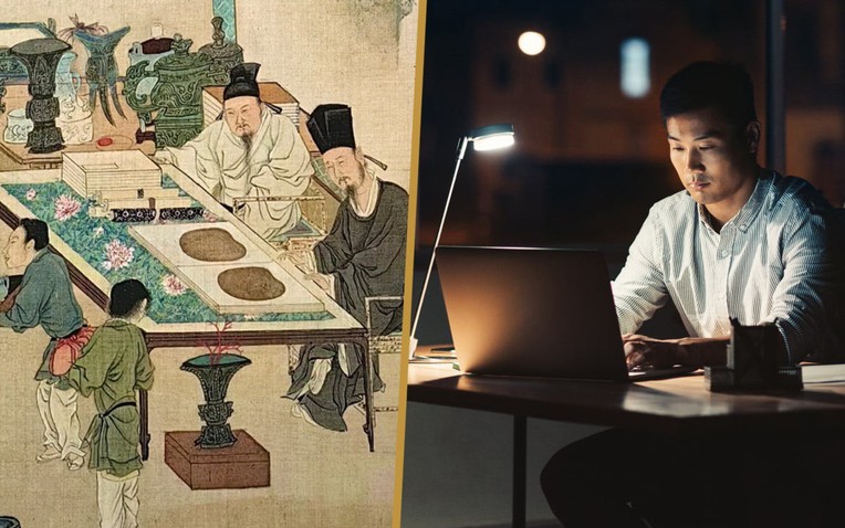 Bạn than thở m&agrave; l&agrave;m g&igrave;, văn ho&aacute; 996 đ&atilde; c&oacute; từ 2.200 năm trước rồi- Ảnh 1.