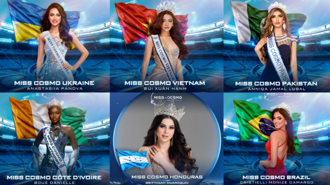 Thế vận hội sắc đẹp Miss Cosmo 2024 đã có 82 quốc gia giữ bản quyền, 24 đại diện đầu tiên được công bố- Ảnh 2.