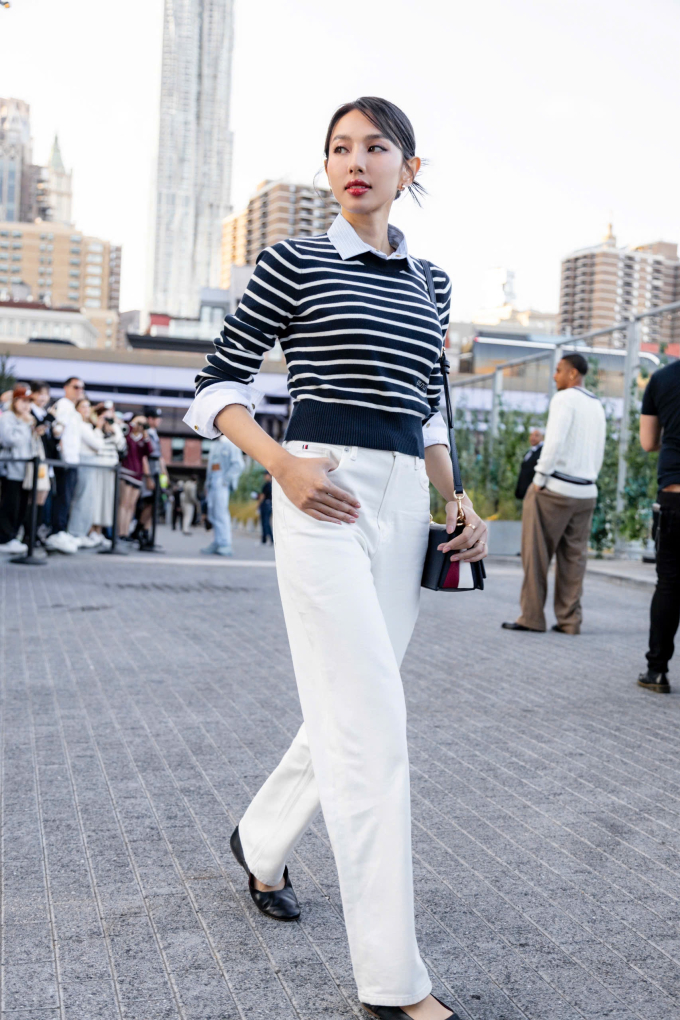 Thùy Tiên là sao Việt duy nhất cùng dàn nghệ sĩ quốc tế tham dự New York Fashion Week 2024- Ảnh 5.