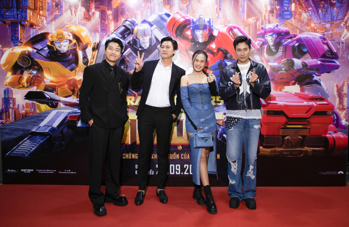 Cris Phan hội ngộ cùng Kiều Minh Tuấn và dàn sao Việt trong sự kiện ra mắt phim "Transformers Một"- Ảnh 1.