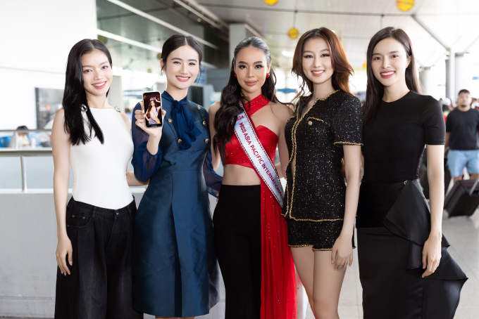 Á hậu Ánh Vương lên đường sang Philippines chinh phục vương miện "Miss Asia Pacific International 2024"- Ảnh 1.