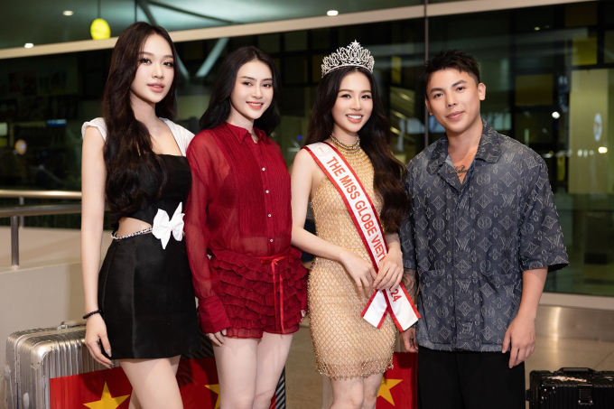 Á hậu Đỗ Hà Trang tự hào mang dải sash Việt Nam, lên đường tham gia "The Miss Globe 2024"- Ảnh 1.