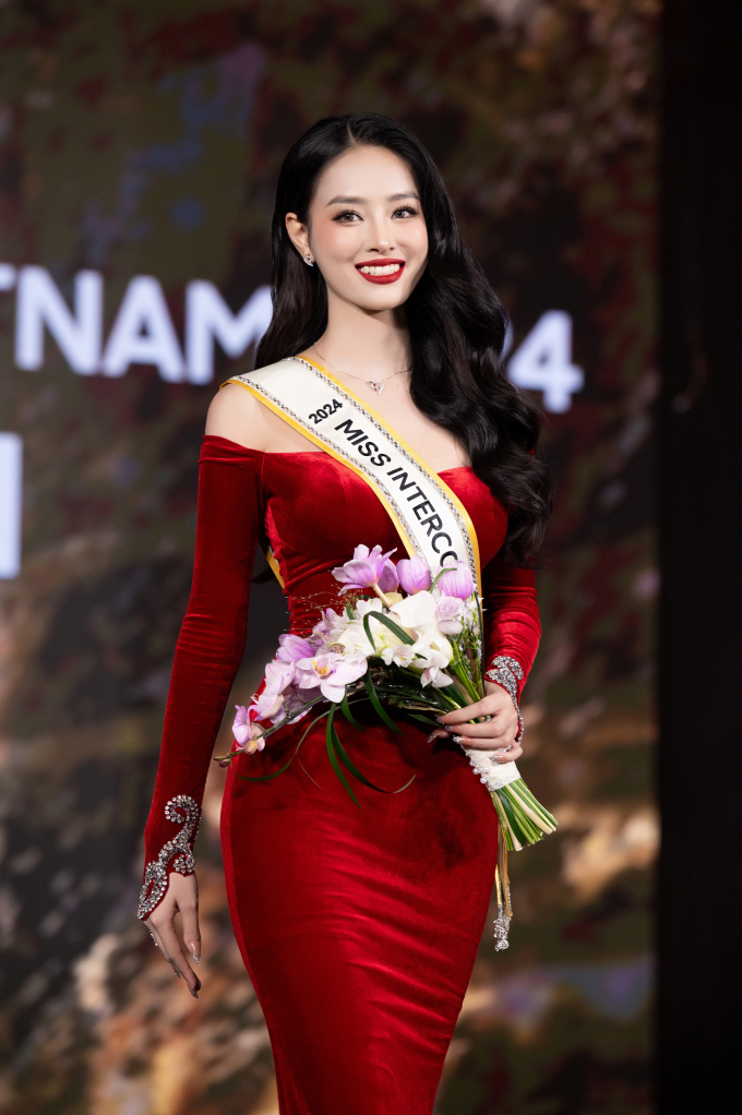 Học catwalk cùng Minh Tú, Bùi Khánh Linh quyết tâm chinh phục vương miện "Miss Intercontinental 2024"- Ảnh 9.