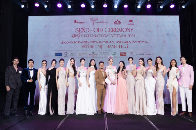 Thanh Thủy nhận sash đại diện Việt Nam thi "Miss International 2024", Phương Nhi có lời nhắn đặc biệt- Ảnh 1.