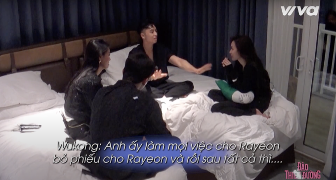 "Đảo thiên đường" tập 14: Rayeon bật khóc nức nở vì Michael Trương, Yuna Vũ vướng vào "bùng binh tình yêu"- Ảnh 9.