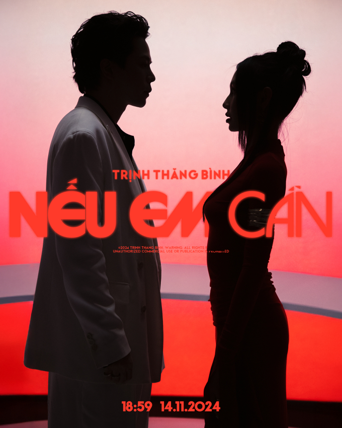 Trịnh Thăng Bình trở lại đường đua âm nhạc, tung poster MV "Nếu em cần" bên cạnh bóng hồng mới- Ảnh 1.