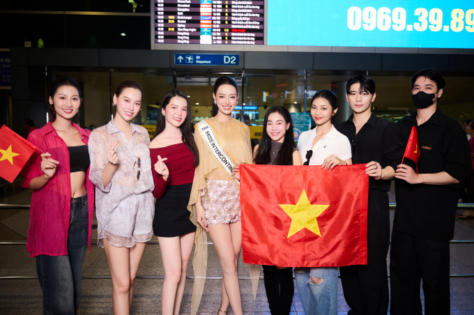 Á hậu Bùi Khánh Linh chính thức lên đường sang Ai Cập tham dự Miss Intercontinental 2024- Ảnh 3.