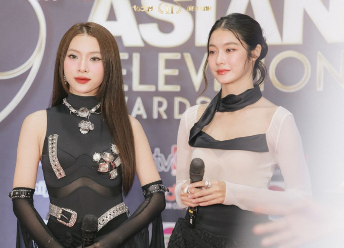 Thuận Nguyễn - Gin Tuấn Kiệt trao giải, Mỹ Mỹ trình diễn "cực cháy" tại Asian Television Awards 29th- Ảnh 3.