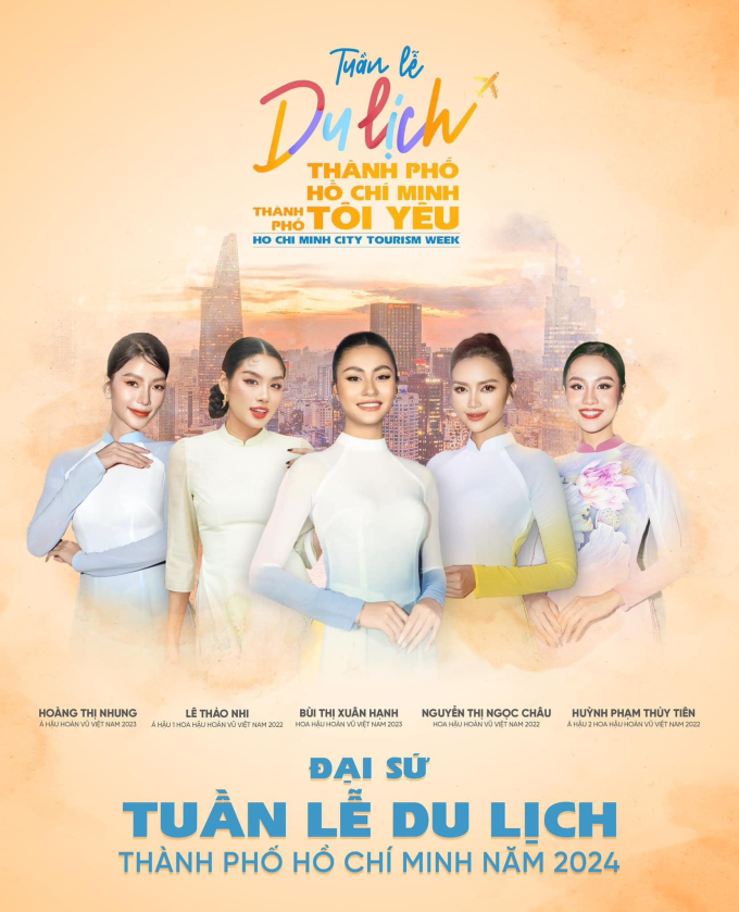 Dàn hoa hậu, á hậu "Miss Cosmo" đảm nhận vai trò Đại sứ Tuần lễ Du lịch Thành phố Hồ Chí Minh 2024- Ảnh 2.