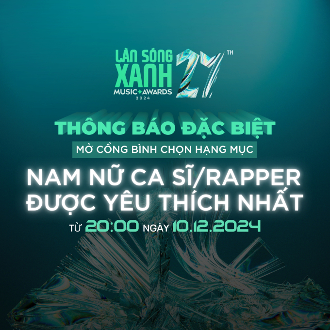 Giải thưởng "Làn sóng xanh" lần thứ 27 khởi động, Gil Lê - Tăng Tuyền tiếp tục đảm nhận vai trò MC- Ảnh 3.