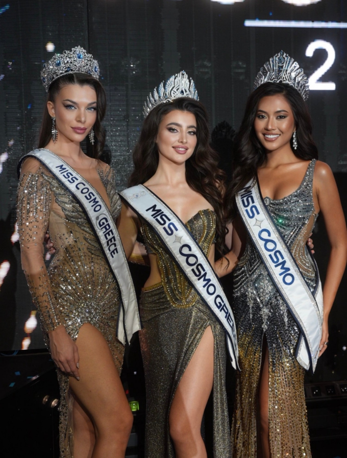 Miss Cosmo 2024 - Tata Juliastrid đến Hy Lạp trao vương miện cho Miss Cosmo Greece 2025- Ảnh 3.