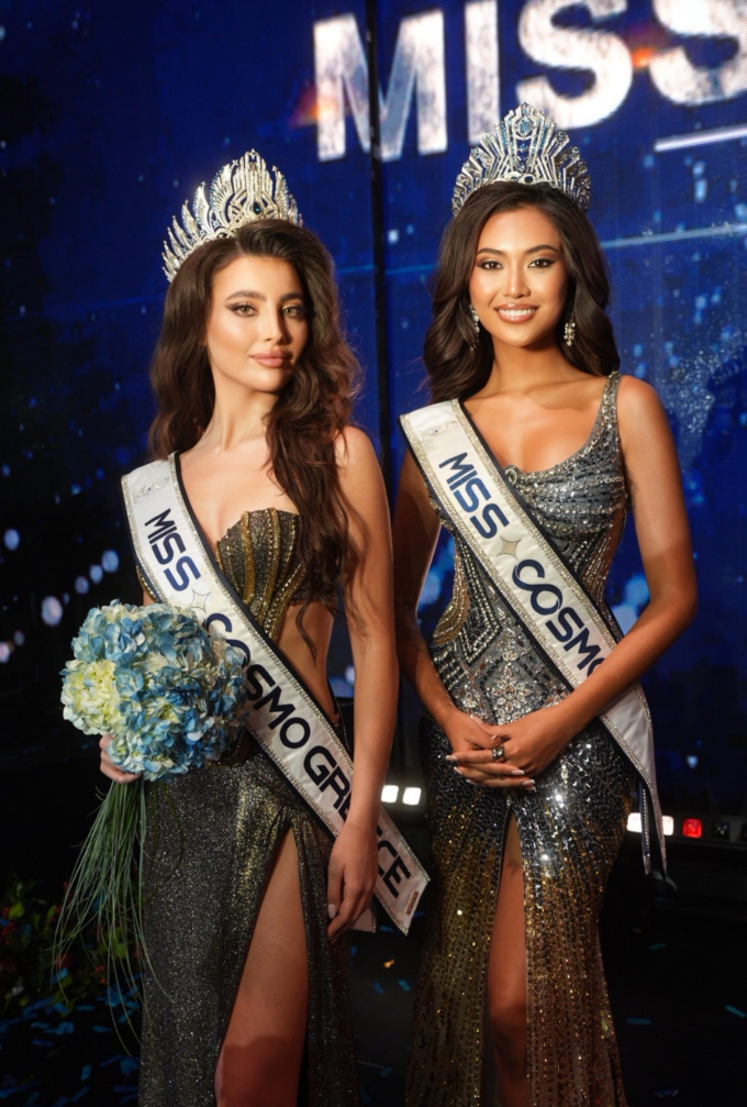 Miss Cosmo 2024 - Tata Juliastrid đến Hy Lạp trao vương miện cho Miss Cosmo Greece 2025- Ảnh 1.