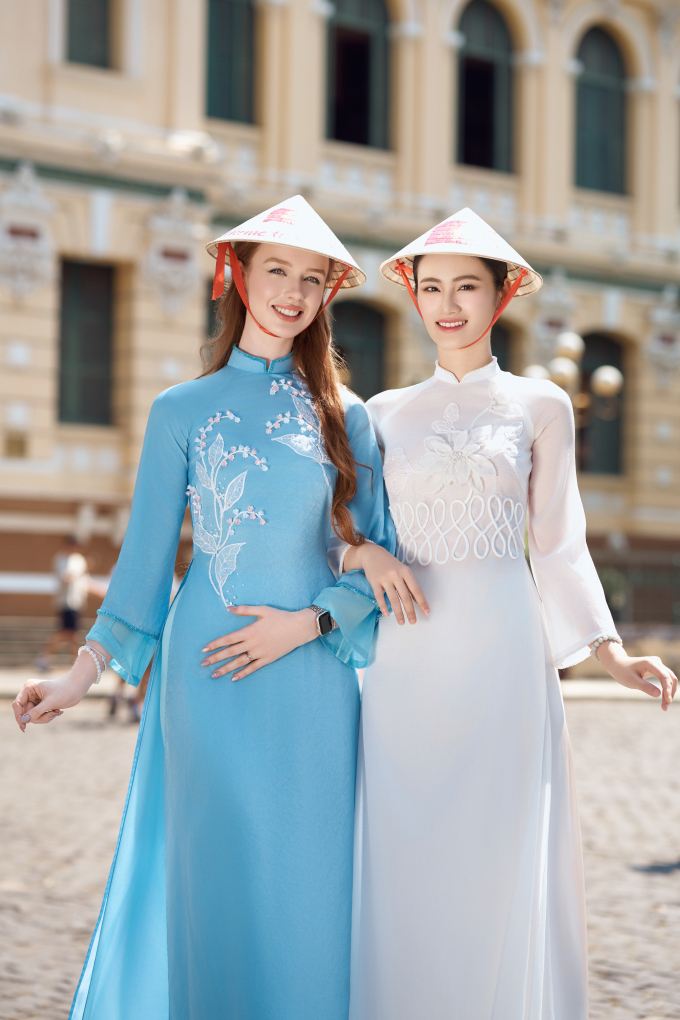 Hoa hậu Ý Nhi hóa hướng dẫn viên du lịch, chào đón Miss World Scotland 2024 đến Việt Nam- Ảnh 4.