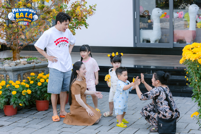 Pam tạo “cơn sốt” với khoảnh khắc “bỏ rơi” bố Hải Long, Dương Lâm đóng vai “người lạ” kiếm chuyện Ku Phin- Ảnh 8.