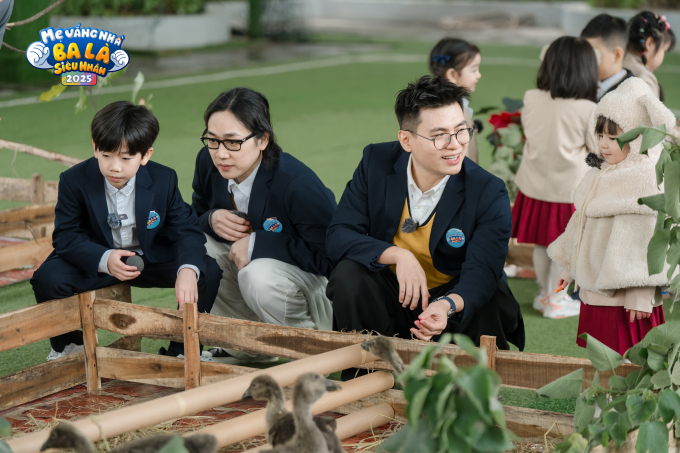 Pam tạo “cơn sốt” với khoảnh khắc “bỏ rơi” bố Hải Long, Dương Lâm đóng vai “người lạ” kiếm chuyện Ku Phin- Ảnh 2.