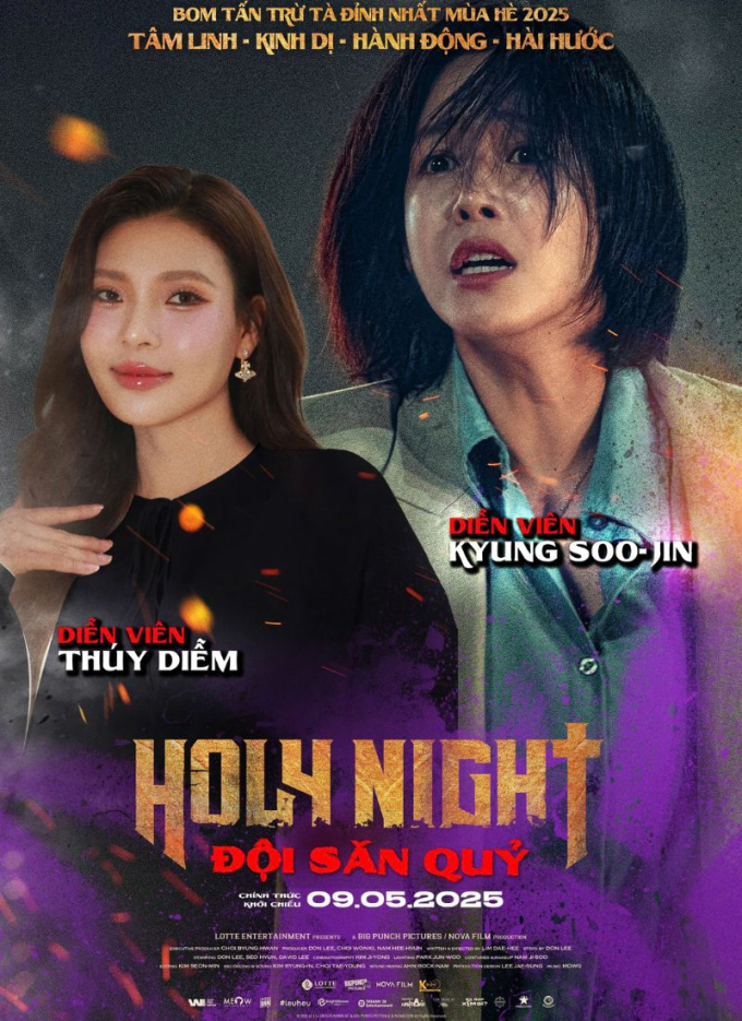 Lộ diện dàn diễn viên lồng tiếng cho bom tấn "Holy Night: Đội săn quỷ" khiến khán giả mong chờ- Ảnh 4.