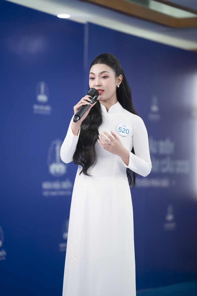 Thí sinh "Hoa hậu Biển Việt Nam Toàn cầu 2025" chia sẻ về tình yêu biển đảo- Ảnh 3.