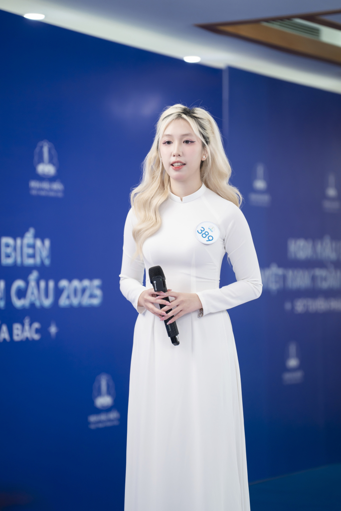 Thí sinh "Hoa hậu Biển Việt Nam Toàn cầu 2025" chia sẻ về tình yêu biển đảo- Ảnh 4.