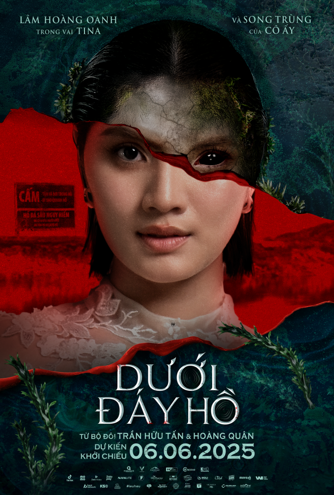 Phim "Dưới đáy hồ" hé lộ poster 7 nhân vật chính: Kay Trần - Thanh Duy đều có phiên bản song trùng- Ảnh 2.
