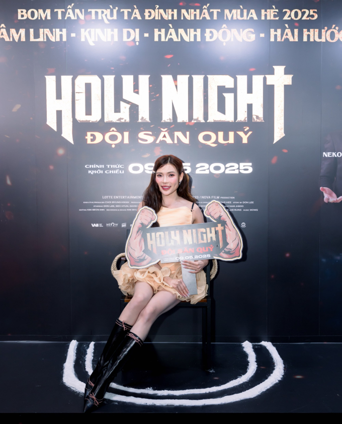 Dàn sao lồng tiếng Thái Hòa - Kỳ Duyên - Misthy lần đầu thưởng thức trọn vẹn phim "Holy Night: Đội săn quỷ"- Ảnh 7.