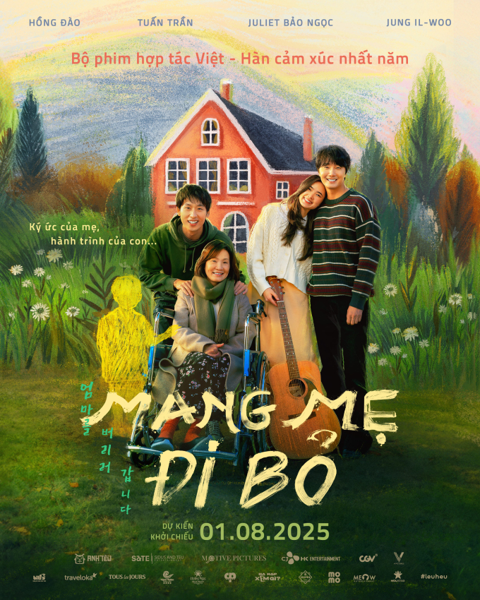 Dự án phim Việt - Hàn "Mang mẹ đi bỏ" giới thiệu dàn diễn viên: Hồng Đào - Tuấn Trần đóng cùng Jung Il-woo- Ảnh 1.
