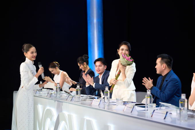 Minh Nhàn - Phương Linh xuất sắc trở thành thủ lĩnh chiến thắng tập 1 "Miss Cosmo Vietnam 2025"- Ảnh 4.