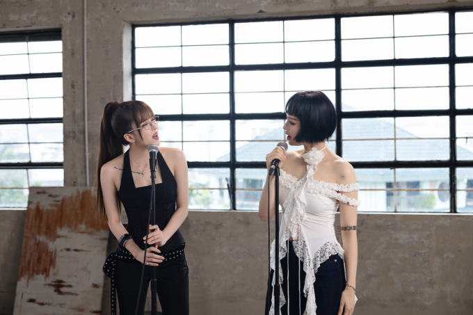 Thiều Bảo Trâm khiến fan “chóng mặt” với các phiên bản "không lời", suy gấp đôi khi song ca cùng Miu Lê- Ảnh 1.
