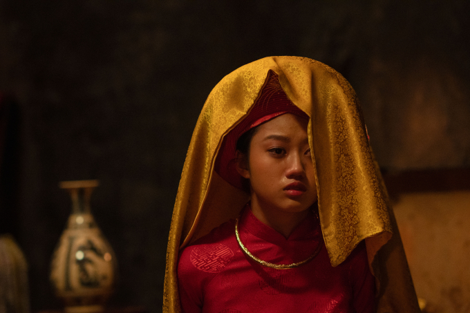 Nàng thơ tuổi teen Mai Cát Vi lần đầu hóa cô dâu bí ẩn trong phim kinh dị "Út Lan: Oán linh giữ của"- Ảnh 2.