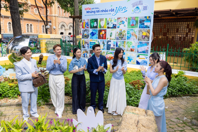 Bùi Công Nam - Khoai Lang Thang - Khánh Vy đồng hành cùng sáng kiến "Yên một chút"- Ảnh 7.