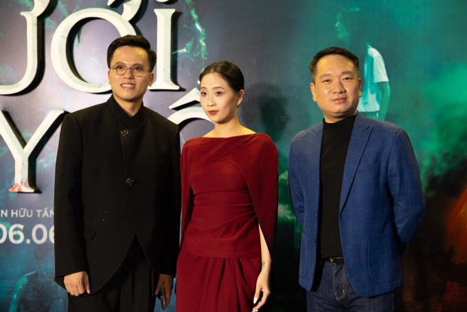 Karen khoe nhan sắc quyến rũ, dàn anh tài đổ bộ thảm đỏ ra mắt phim "Dưới đáy hồ" ủng hộ Kay Trần - Thanh Duy- Ảnh 8.