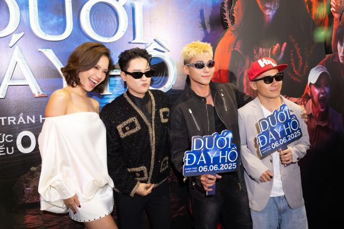 Karen khoe nhan sắc quyến rũ, dàn anh tài đổ bộ thảm đỏ ra mắt phim "Dưới đáy hồ" ủng hộ Kay Trần - Thanh Duy- Ảnh 11.
