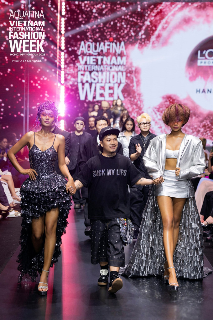 Đêm thứ 2 AVIFW SS 2025: Hương Giang - Lan Khuê trở lại sàn diễn, Bùi Quỳnh Hoa - Tú Anh "phủ sóng"- Ảnh 9.