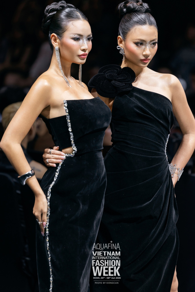 Đêm thứ 2 AVIFW SS 2025: Hương Giang - Lan Khuê trở lại sàn diễn, Bùi Quỳnh Hoa - Tú Anh "phủ sóng"- Ảnh 14.