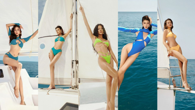Hoa hậu Hoàn vũ Việt Nam 2025 "gây sốt" với bộ ảnh bikini cực quyến rũ của Top 45 thí sinh- Ảnh 5.