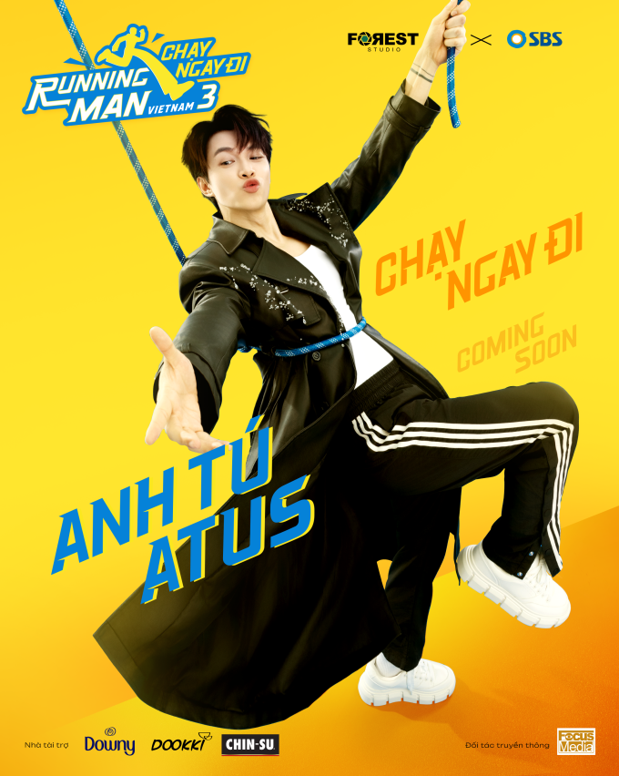 Anh Tú Atus chính thức góp mặt, hứa hẹn lại “gáy vang trời” tại Running Man Vietnam mùa 3- Ảnh 1.