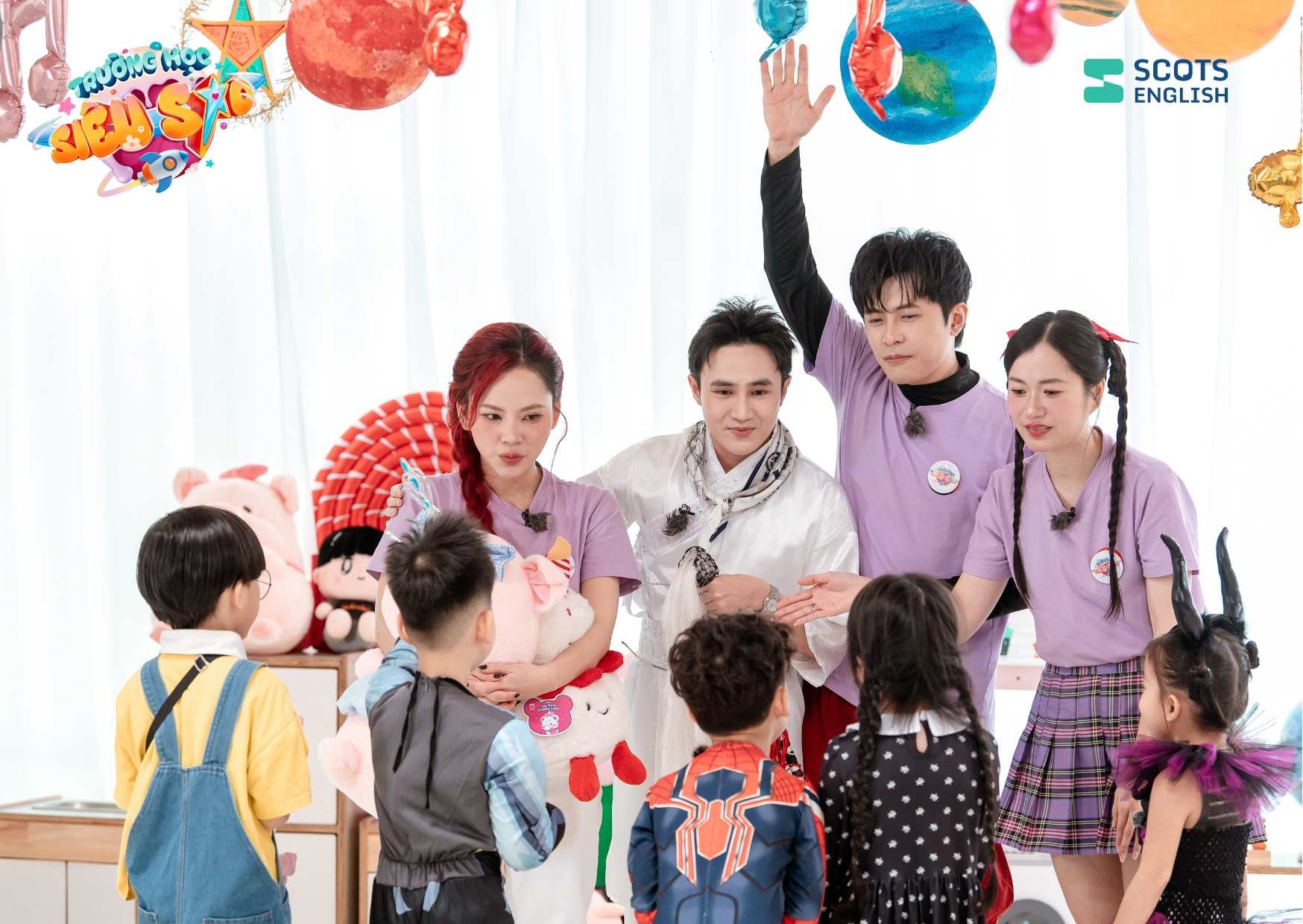 Trường Học Si&ecirc;u Sao Tập 10: Huỳnh Lập - Ng&ocirc; Lan Hương 'sang chấn' ng&agrave;y đầu đứng lớp - Ảnh 1.