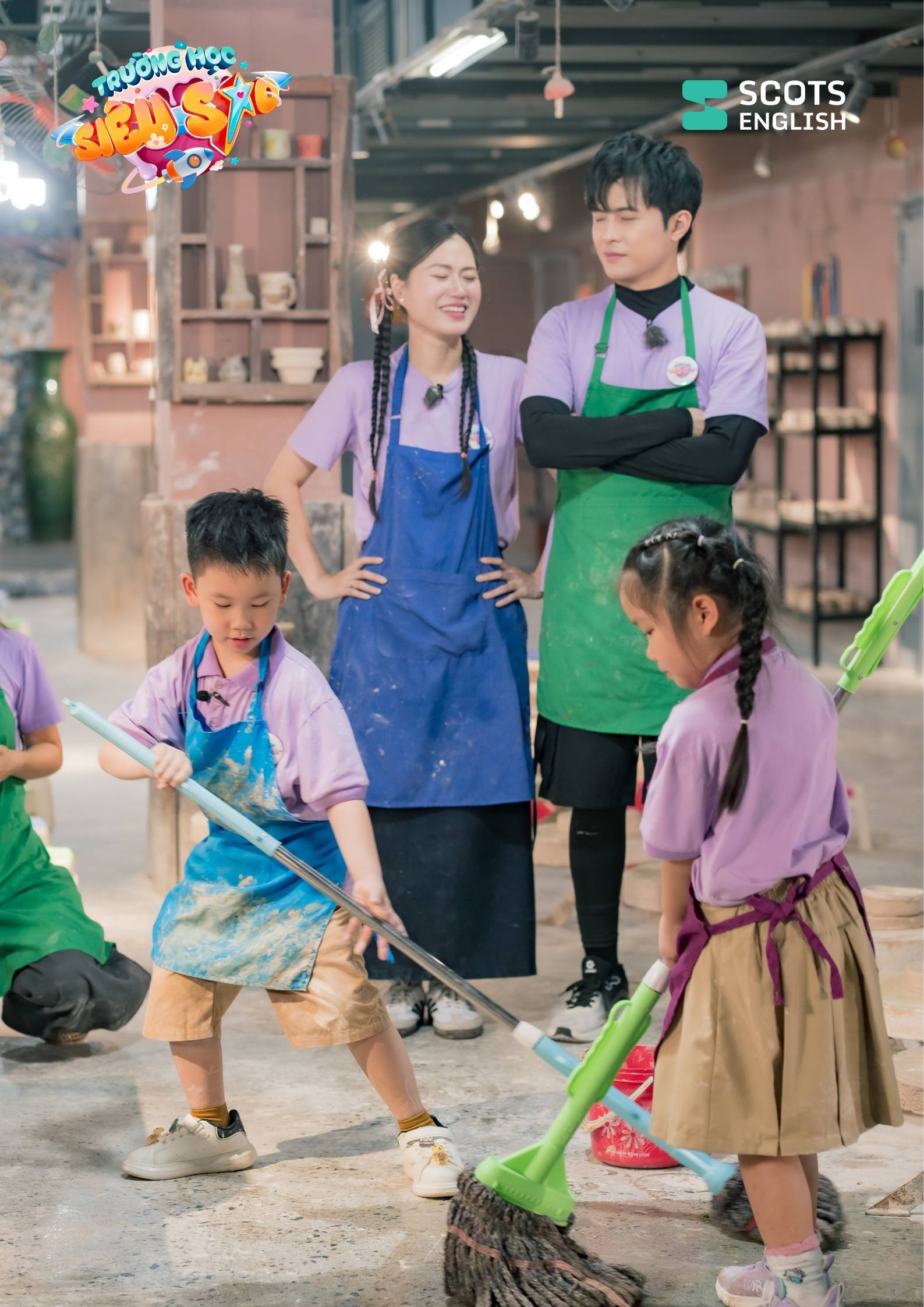 Trường Học Si&ecirc;u Sao Tập 6: Con trai Khắc Việt bị L&acirc;m Vỹ Dạ 'xử l&yacute;' - Ảnh 4.