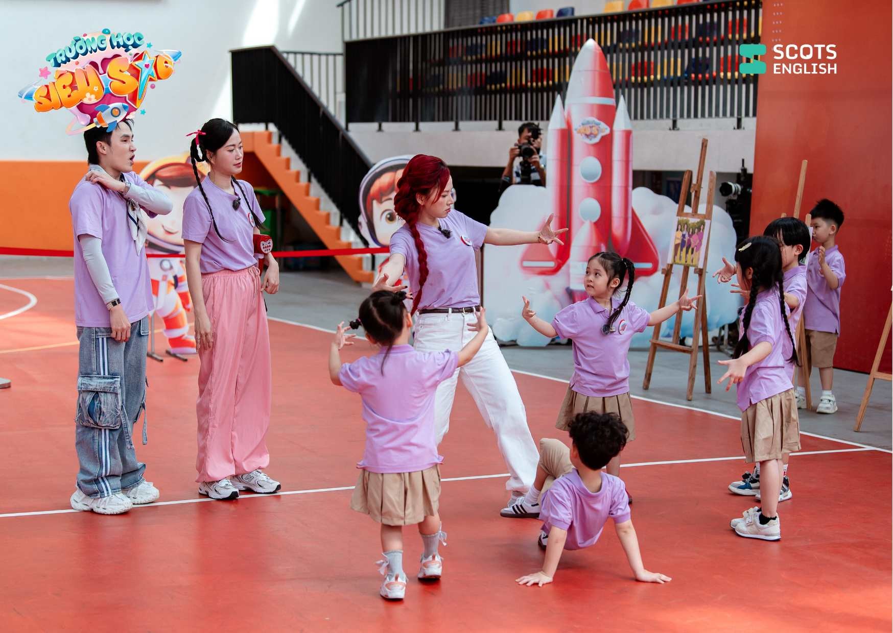 Trường Học Si&ecirc;u Sao Tập 10: Huỳnh Lập - Ng&ocirc; Lan Hương 'sang chấn' ng&agrave;y đầu đứng lớp - Ảnh 5.