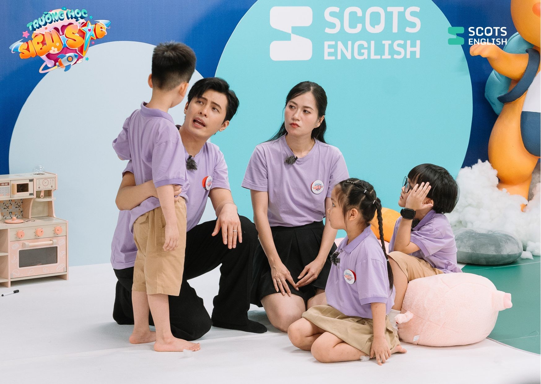 Trường Học Si&ecirc;u Sao Tập 2: L&acirc;m Vỹ Dạ tiếp tục đ&oacute;ng vai phản diện, MinHee &ograve;a kh&oacute;c nức nở - Ảnh 4.