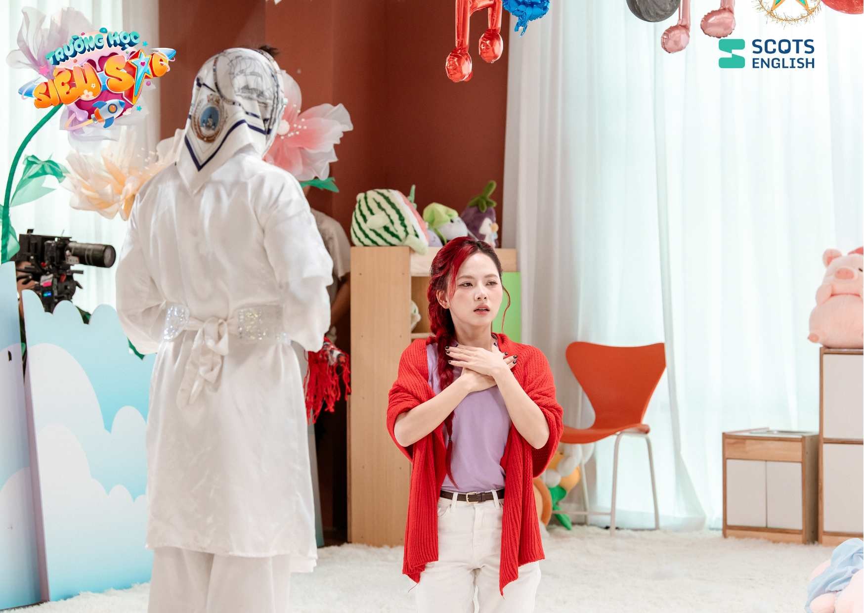 Trường Học Si&ecirc;u Sao Tập 10: Huỳnh Lập - Ng&ocirc; Lan Hương 'sang chấn' ng&agrave;y đầu đứng lớp - Ảnh 4.