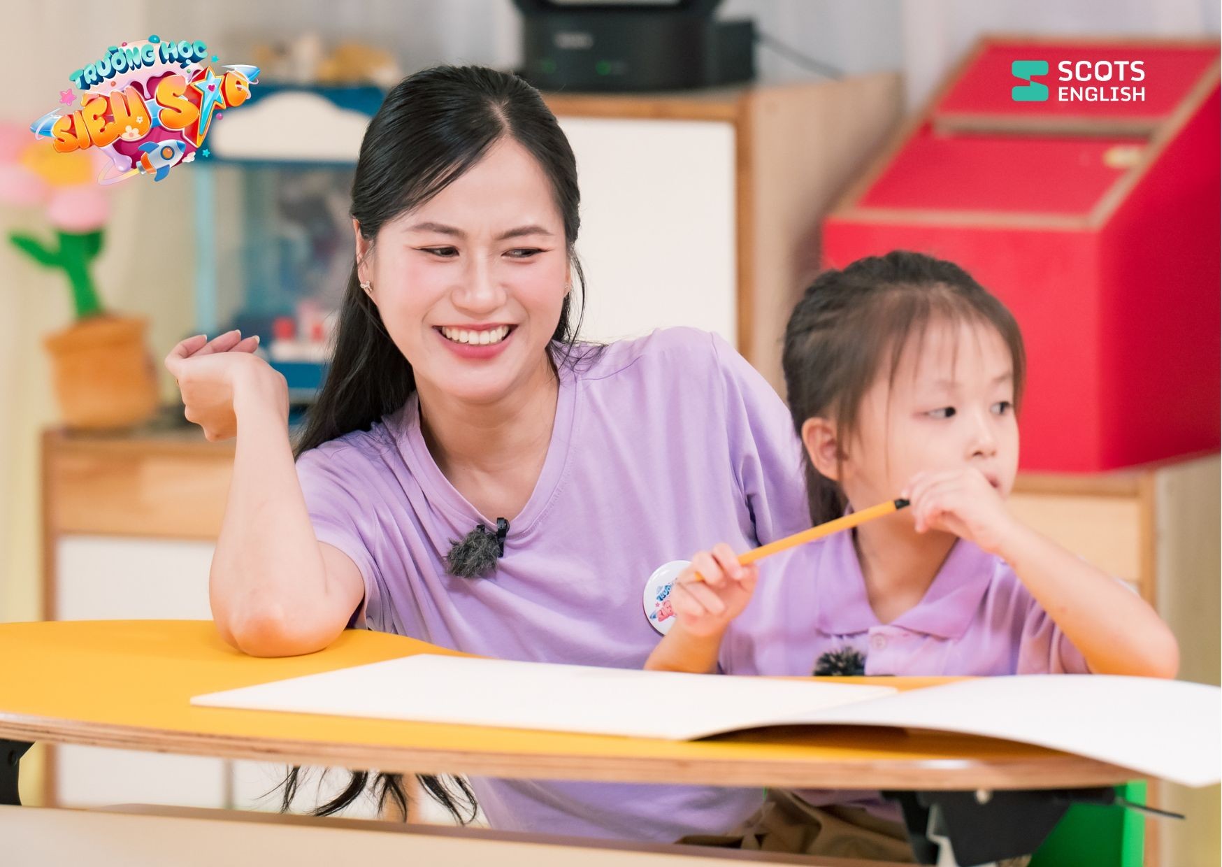 Trường Học Si&ecirc;u Sao Tập 2: L&acirc;m Vỹ Dạ tiếp tục đ&oacute;ng vai phản diện, MinHee &ograve;a kh&oacute;c nức nở - Ảnh 1.