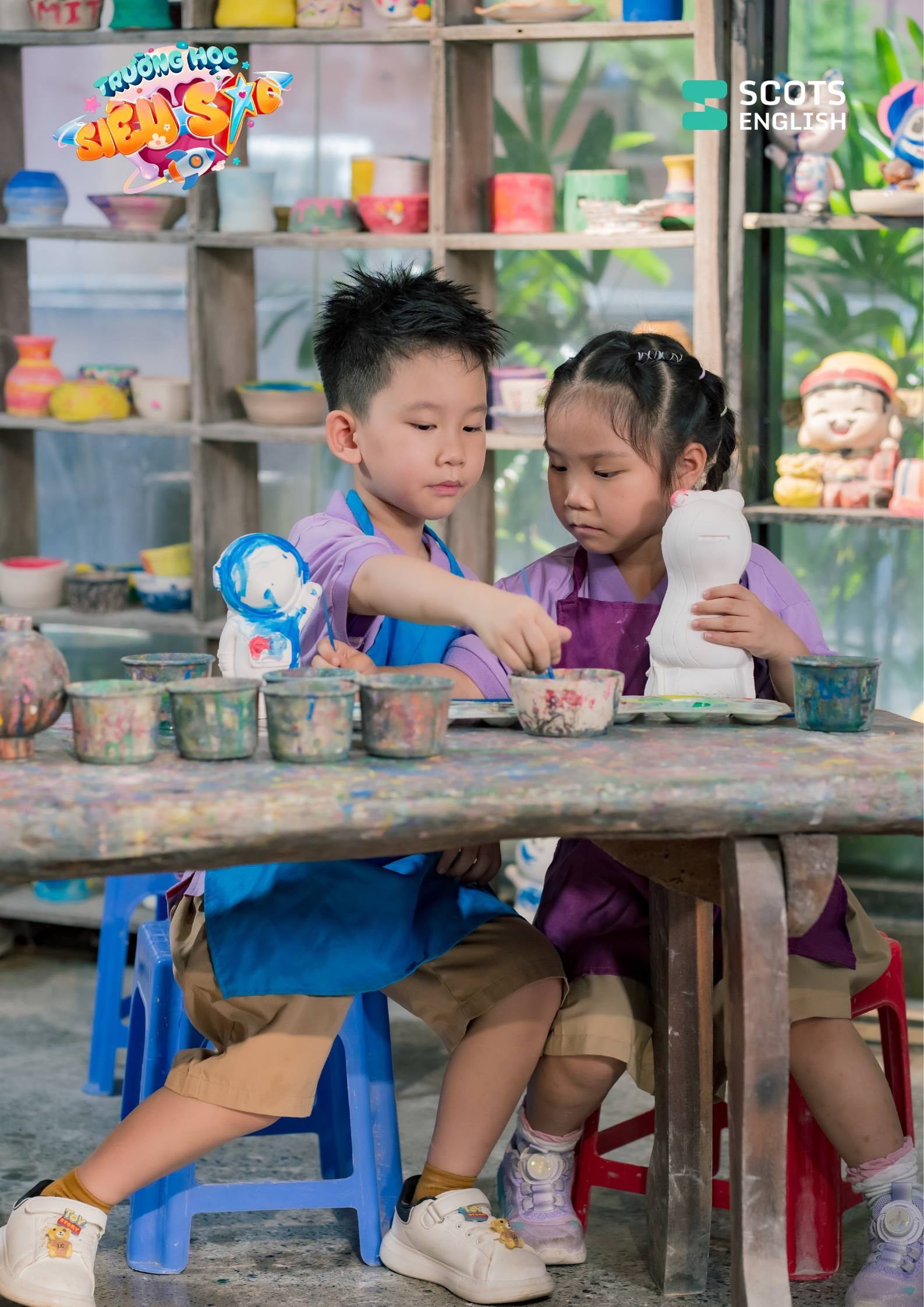 Trường Học Si&ecirc;u Sao Tập 6: Con trai Khắc Việt bị L&acirc;m Vỹ Dạ 'xử l&yacute;' - Ảnh 1.