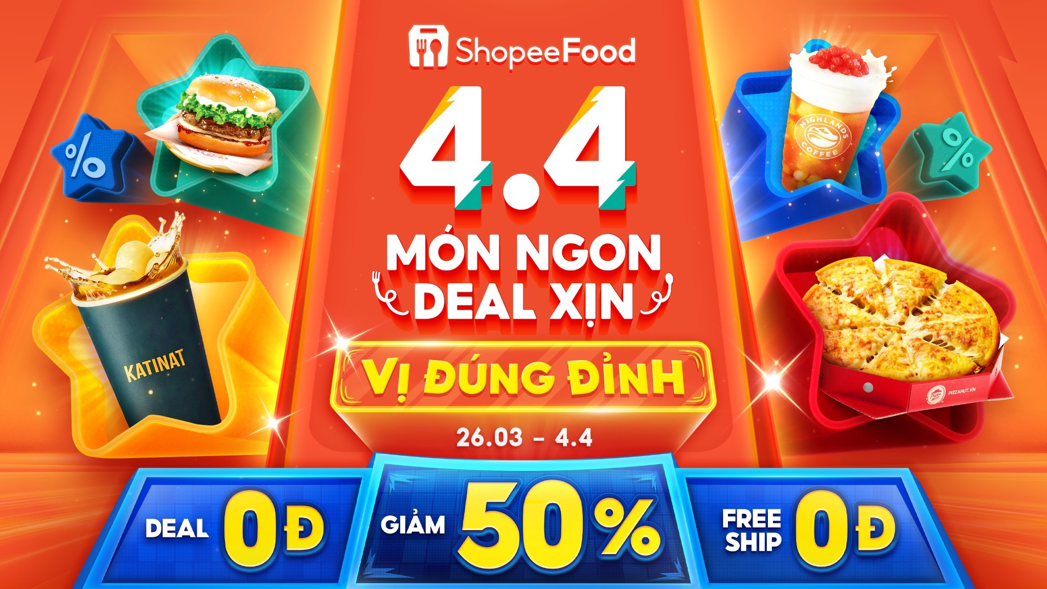 ShopeeFood tung loạt ưu đ&atilde;i cực phẩm mở m&agrave;n th&aacute;ng 4 - Ảnh 1.