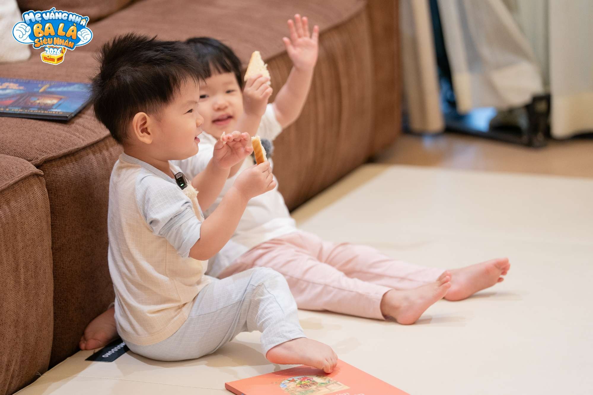 Tập 1 'Mẹ Vắng Nh&agrave; Ba L&agrave; Si&ecirc;u Nh&acirc;n 2026': Gia Đ&igrave;nh Truyền H&igrave;nh t&acirc;m đầu &yacute; hợp, mom Dương trổ t&agrave;i nội trợ - Ảnh 1.