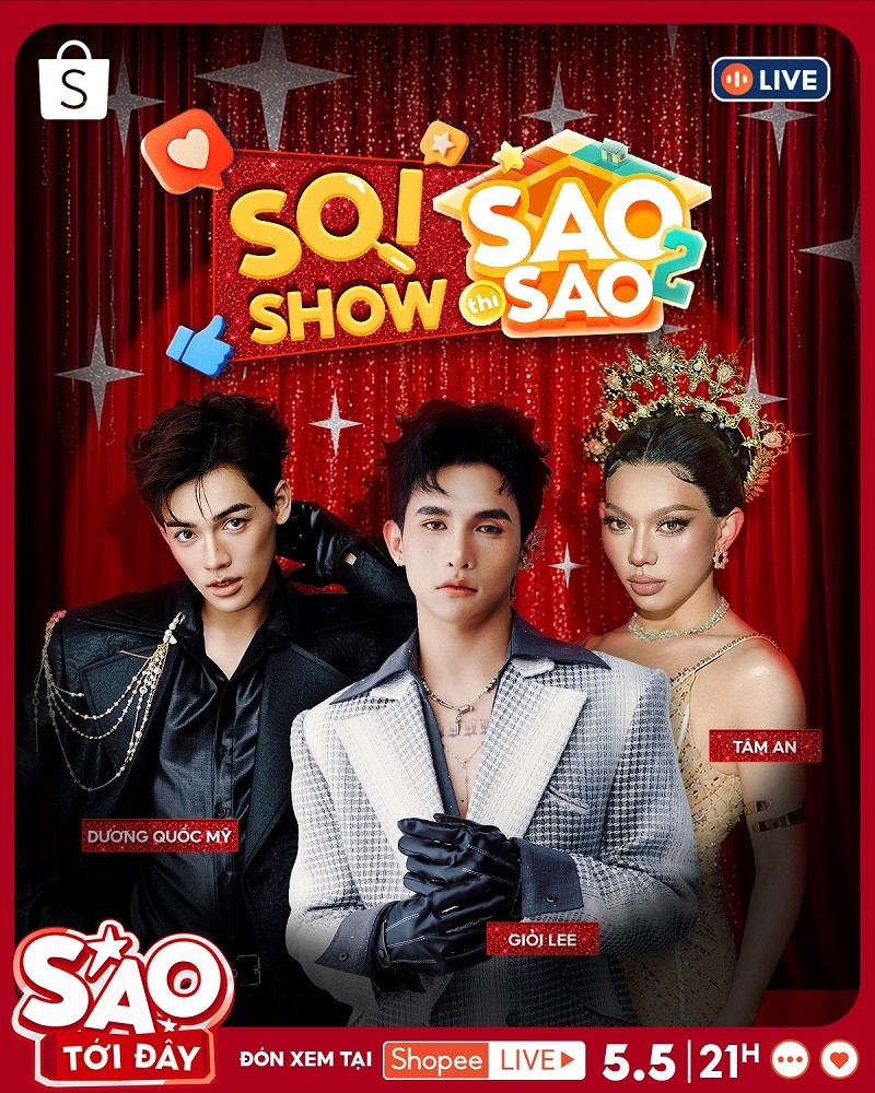 Đảo Hoa Hậu v&agrave; loạt show mới khuấy động kh&ocirc;ng kh&iacute; dịp sale th&aacute;ng 5 tr&ecirc;n Shopee - Ảnh 5.