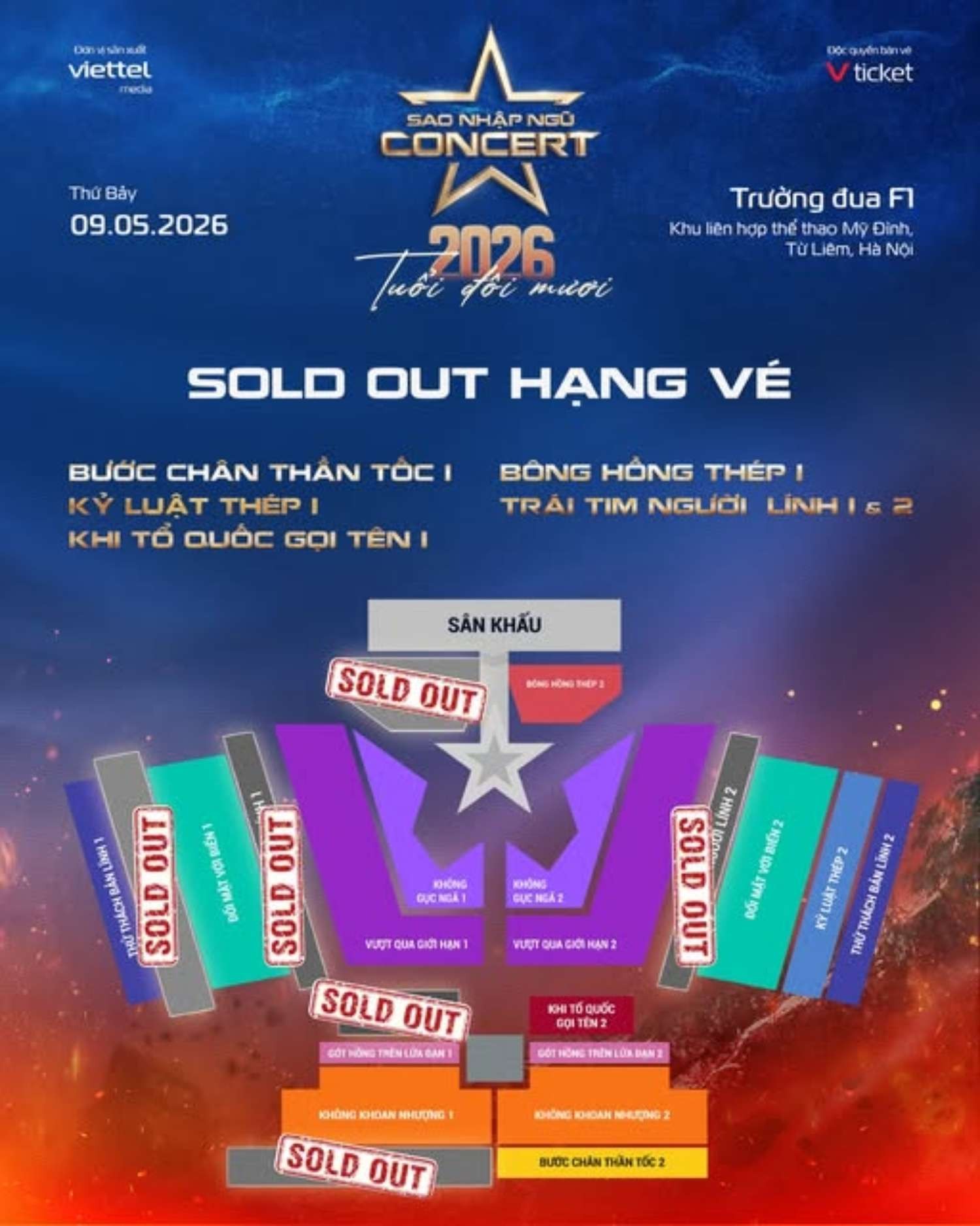 Sao Nhập Ngũ Concert 2026: Hà Anh Tuấn, Hòa Minzy, Phương Mỹ Chi hội ngộ, 'cháy' vé chỉ sau vài phút - Ảnh 4.