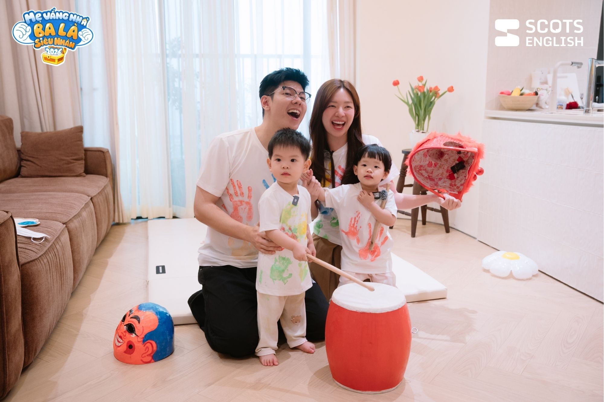 BTV Mạnh Cường kiệt sức, sụt cân sau 48h một mình trông cặp sinh đôi 'tấu hề' - Ảnh 5.