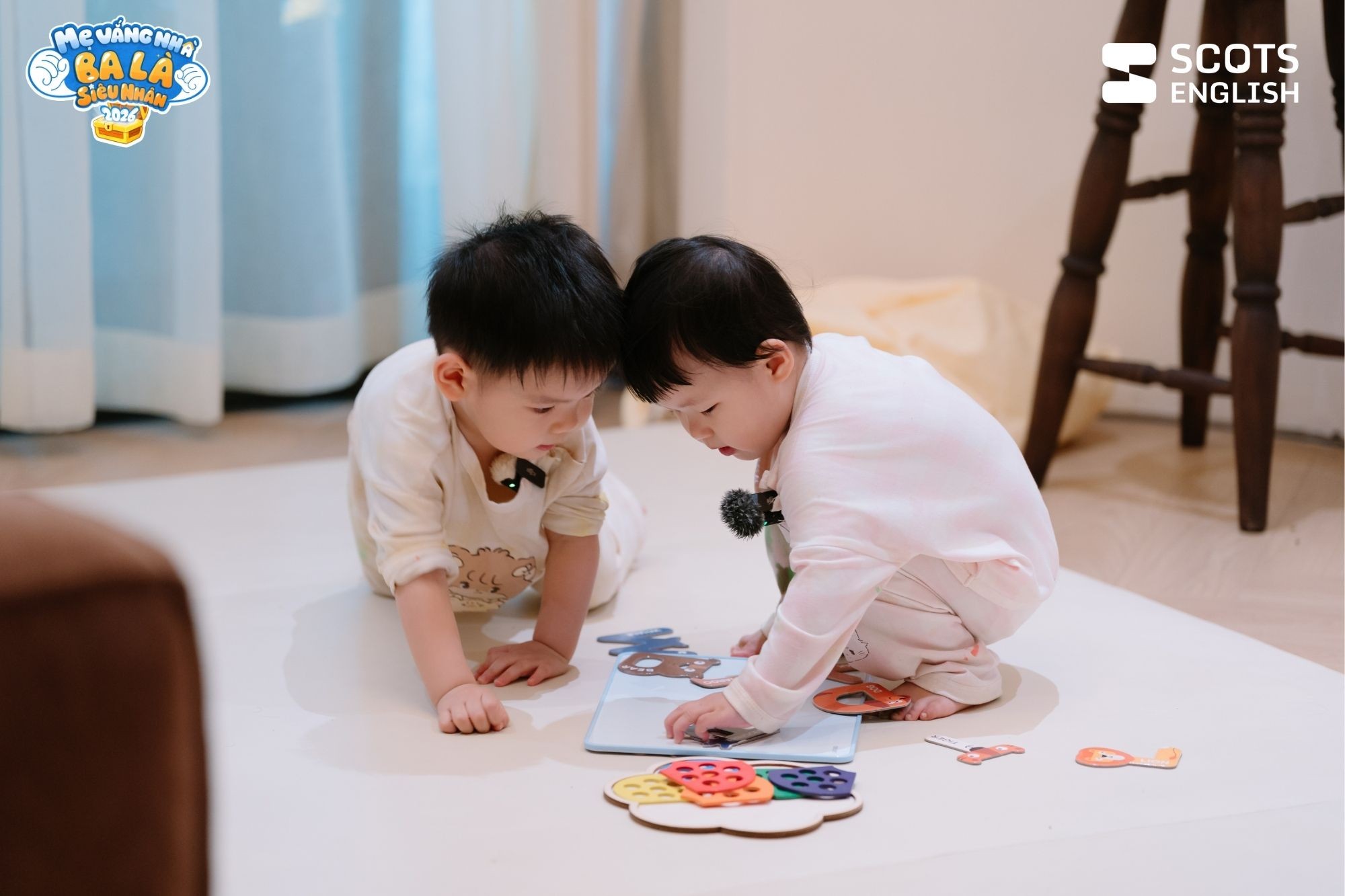 BTV Mạnh Cường kiệt sức, sụt cân sau 48h một mình trông cặp sinh đôi 'tấu hề' - Ảnh 4.